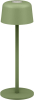 Kabellose LED-Tischleuchte, Größe S, 25 cm, grün