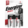 Energizer Max LR14, C, Baby, Batterie 2er Blister