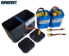 EREMIT 12V 12Ah LiFePo4 Akku im Gehäuse komplett mit XT60 Stecker