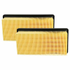2x Flachfalten-Filter als Ersatz für Kärcher 6.414-971.0 für Kärcher Staubsauger