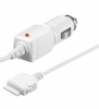 KFZ-Ladekabel 12V fr Apple iPhone 3G, 3GS, 4, 4S, Weiss