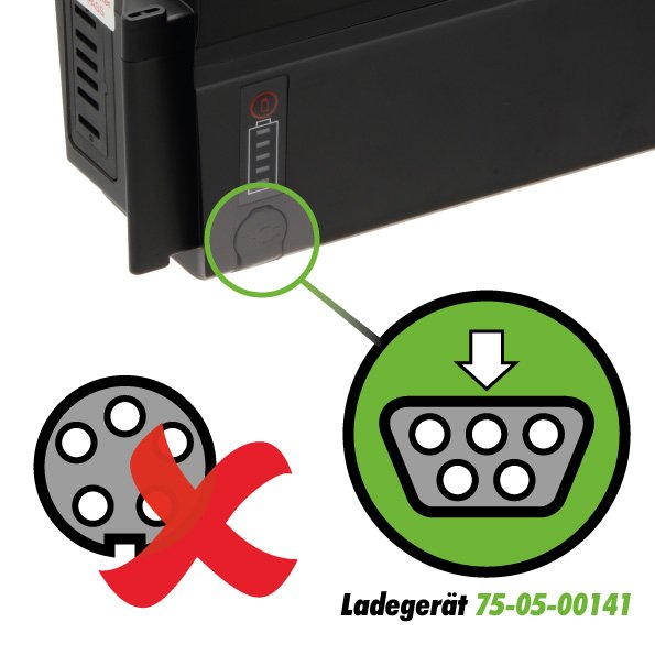 25185_1 Phylion Joycube SF-06S, JCEB480-11.6-S Batterie 48V 11.6Ah remplace JCEB480-8.8-S