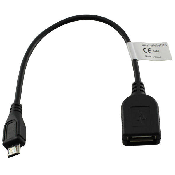 Câble adaptateur USB On-The-Go comme Samsung ET-R205U