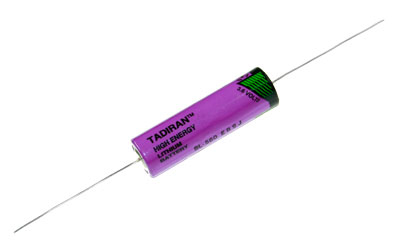 16576_0nbHsy0HHTfSOb Tadiran SL-560/P Pile au lithium AA 1.7Ah avec fil axial haute temp.