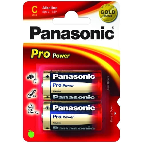 12712_0iuOQKyy4rTyRc Panasonic Pro Power Baby LR14 (C) 2 Stk.