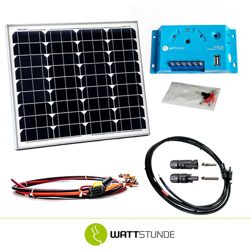 26551_0 50W Solaranlage Bausatz