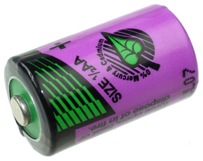 Tadiran SL-750/S 1/2 pile au lithium AA 1100mAh