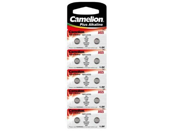 16976_09mNAsXls0ZyDu Camelion AG5, LR48, LR754, Batterien 10er Packung