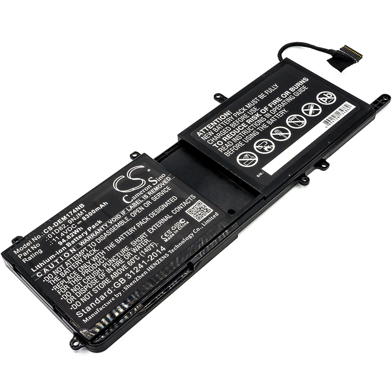 25438_0IiGDyaw8RnatA Akku ersetzt Dell 01D82, 0MG2YH, MG2YH passend für Alienware 15 R3+R4, 17 R4+R5
