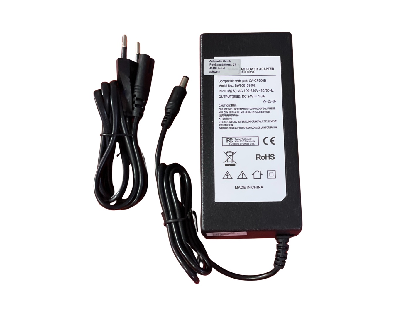 26744_1 Drucker-Netzteil ersetzt Canon CA-CP200B, CA-CP200W passend für CP900