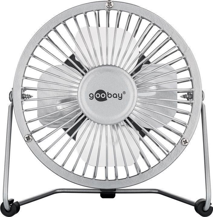 77503_1En10vztApkiBn 4 Zoll USB Ventilator für den Schreibtisch Silber