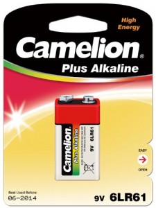 13591_0zicYBWGPtOZWX Camelion 9V Block, 6LR61 Batterie