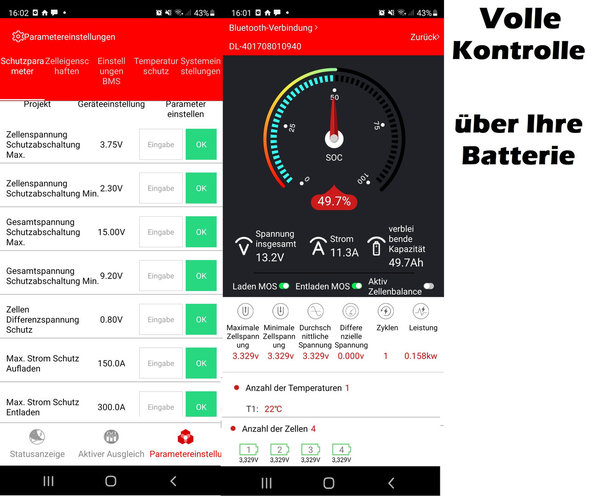 25127_1AFvo5bMx5pyP2 EREMIT 12V 100Ah LiFePo4 Akku mit Heizung, Display, Bluetooth BMS