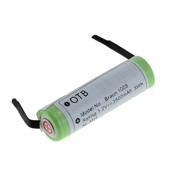 18562_0VV00mZAEOEmho Akku ersetzt Braun 3731, 3738, 1.2V 2500mAh 14.5mm