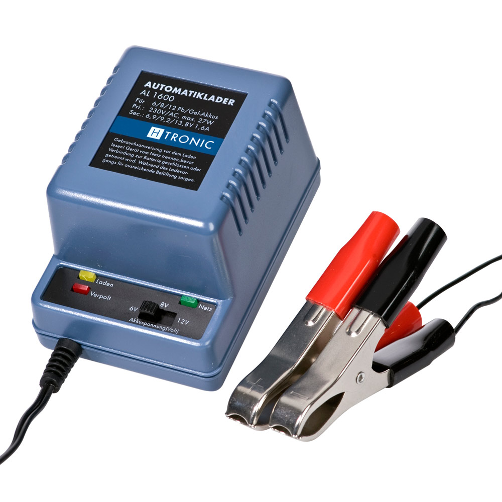 22069_0Vra0i6rAHvcdc H-Tronic AL 1600 Ladegerät für Blei Akkus 6/8/12Volt