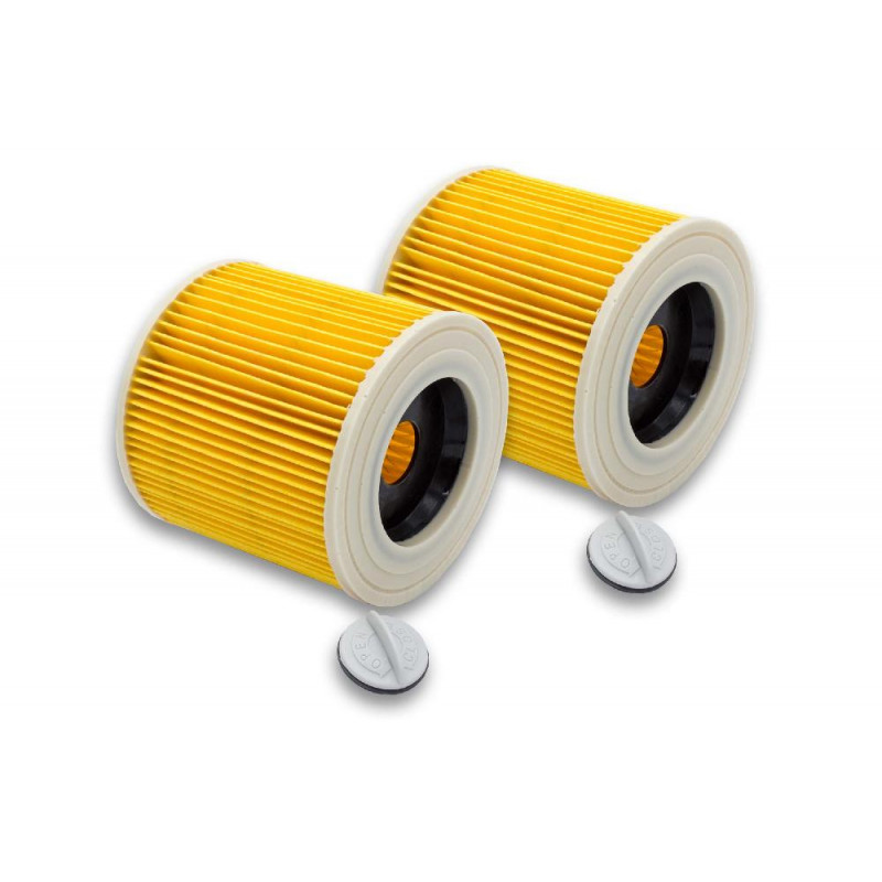 24483_0 2 x Staubsauger Filter ersetzt 6.414-552.0 passend für Kärcher SE 4001, SE 4002