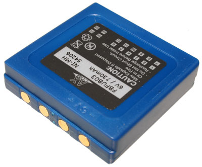 13293_0Jr03BZZboRmu5 Akku ersetzt Hetronic 253211, HBC Funkgerät FUB 3A, FuB3A, BA203060, BA222060