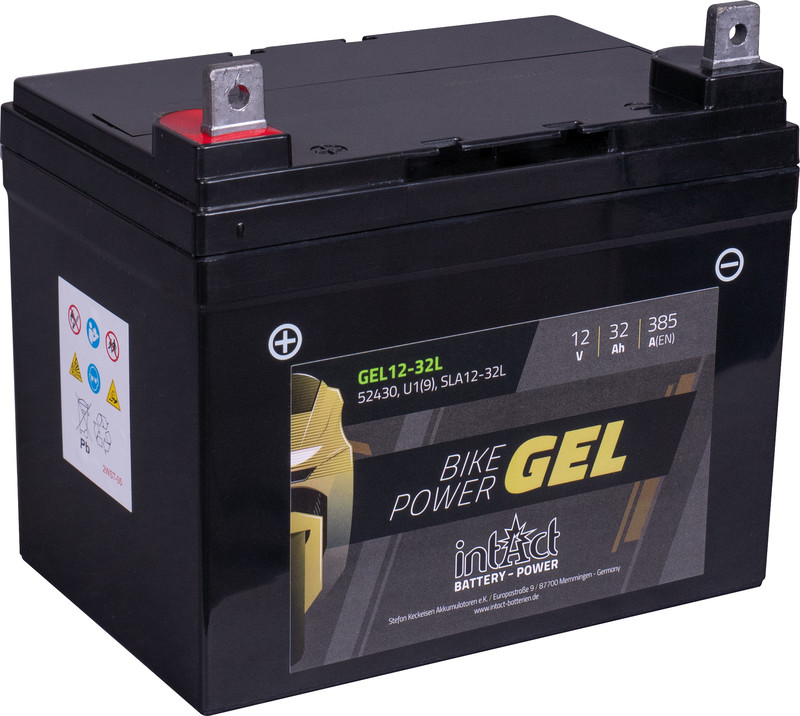 17972_0hHD1Elq4bfXgI Intact GEL12-32L ersetzt U1-9, DIN 52430, U1-300 Batterie