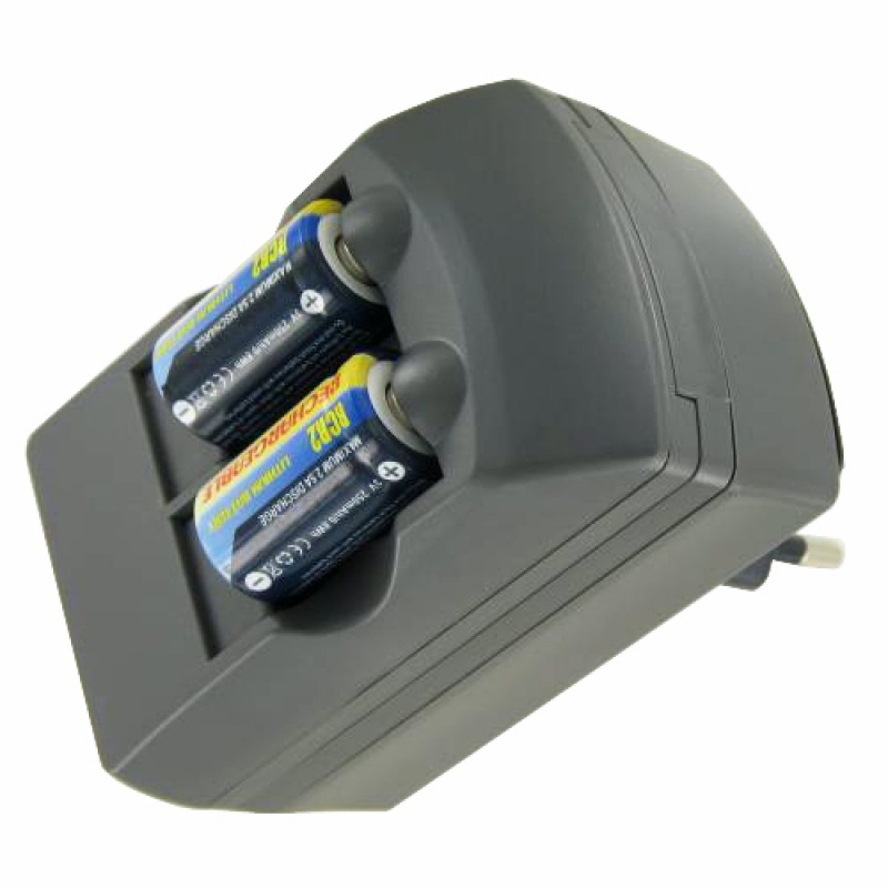 20052_0snoiCOFkolsAw Ladegerät für 2x RCR2 (3 Volt) Akkus