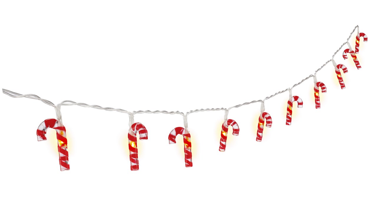 27235_0hezrC45hxU2Fe 10er LED-Lichterkette "Zuckerstangen"