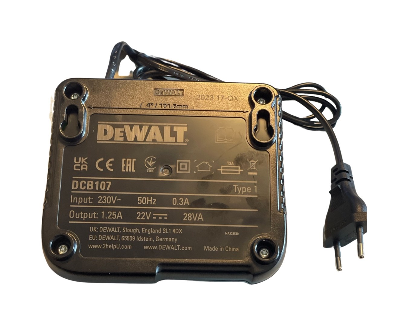 27150_1hSRju3CZE8Q71 DeWalt Akku-Ladegerät DCB107 10.8V / 12V / 14.4V / 18V