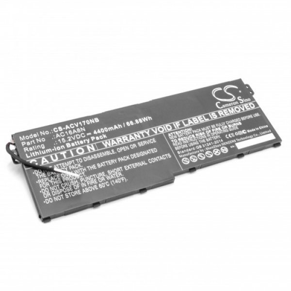24462_0XRGUEYesi336N Akku ersetzt Acer AC16A8N, KT.0040G.009 4400mAh