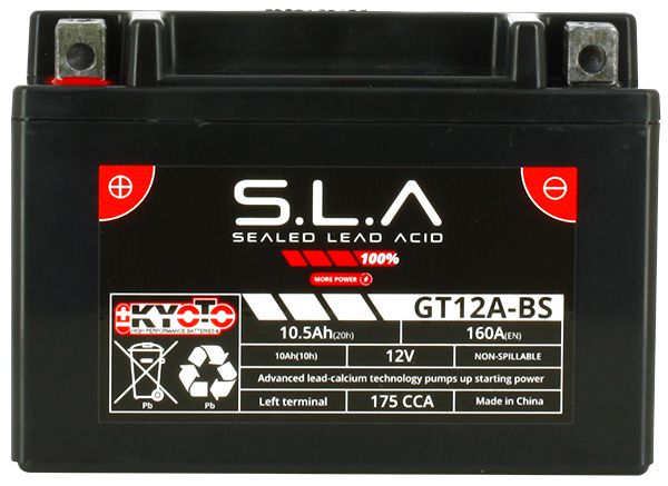 22940_0 Kyoto SLA YT12A-BS, YT12A-4, M6016 12V 10Ah