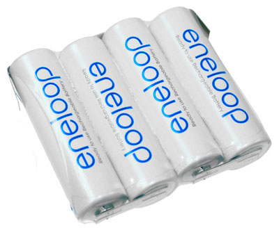 13072_0xAGZXB1RJ3gS4 Sanyo, ENELOOP, 4er, Reihen, Akkupack, 4,8V, 2Ah