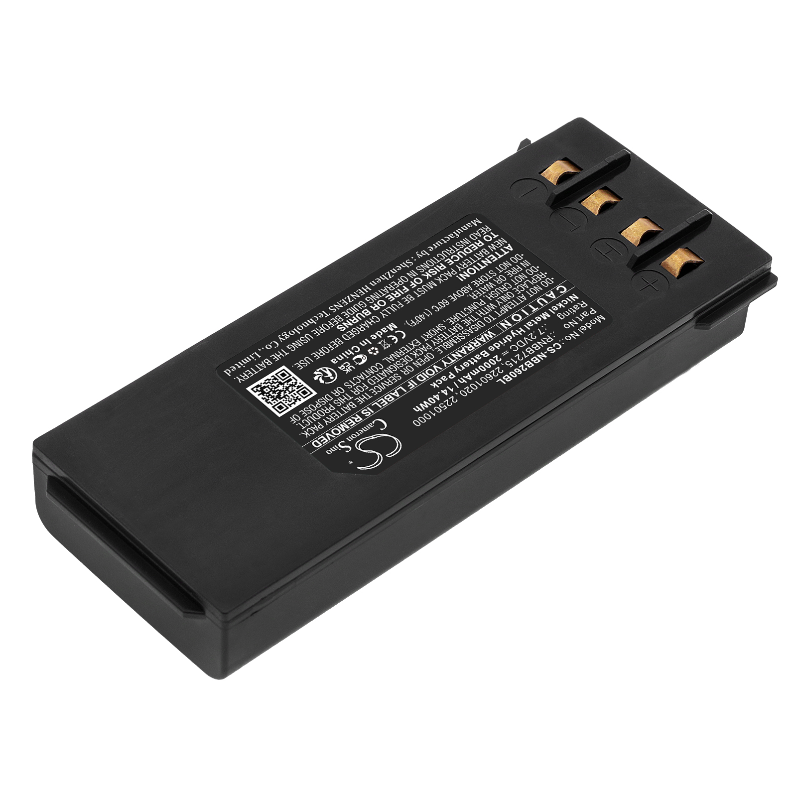 27547_0 Akku ersetzt NBB 2.250.1000, 2.260.1020 passend für Hiab HiDrive 4000 2000mAh