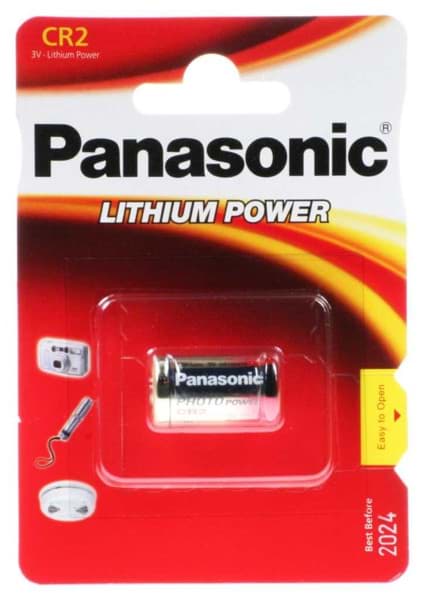 27655_0 Panasonic CR2 3V Lithium Batterie für elektronische Türschlösser