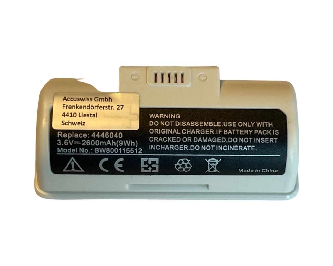 22557_0IWv72xJjyj9YQ Akku ersetzt iRobot Braava 4446040, BC674 2600mAh