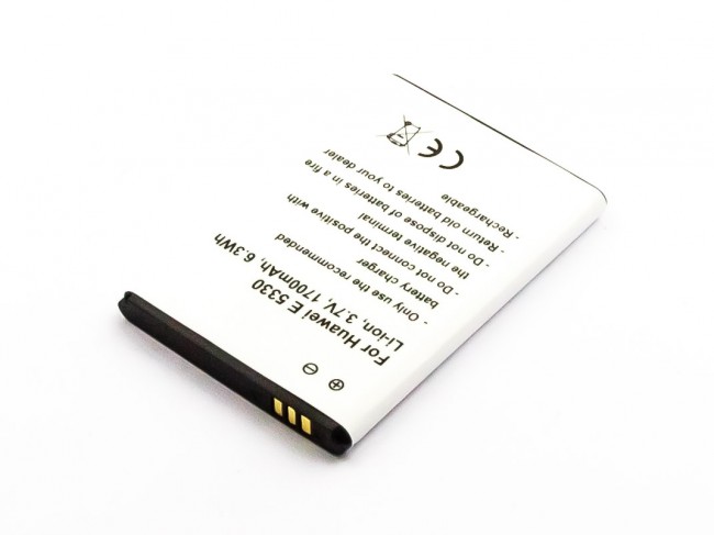 307896dpMK7GiTPBPm Akku ersetzt Huawei HB5F2H, E5330, E5372, E5373 1700mAh