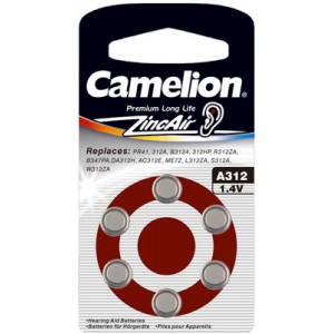 13582_0k1wCq7LNB1hMN Camelion 312, ZA312, DA312, V312 6-pack batteries
