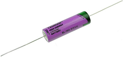 Tadiran SL-760/P Pile au lithium AA 2.2Ah avec fil axial haute intensité