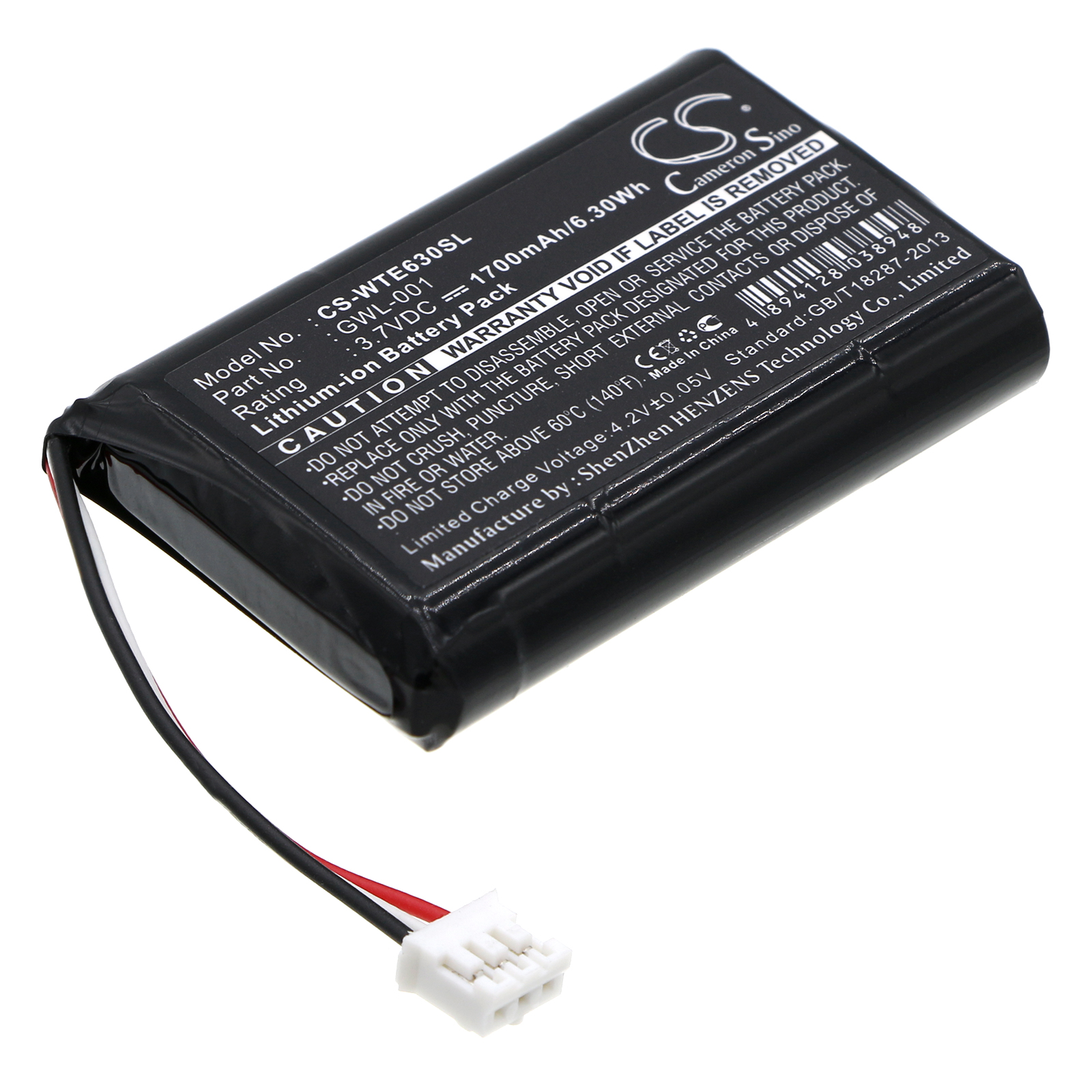 27418_0 Akku ersetzt GWL-001 passend für Wacom CTE-620BT, CTE-630BT, Graphire 4
