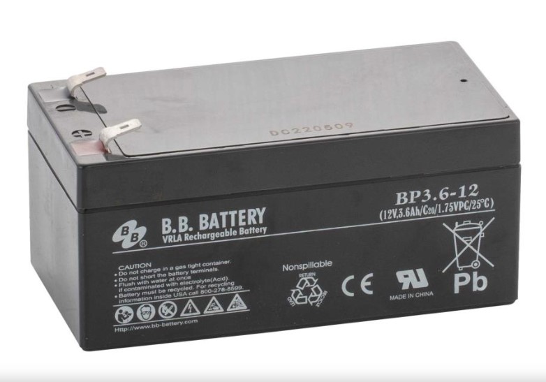 26087_0Y0XffHZuCI2kh B.B. Battery BP3.6-12 12V AGM Bleiakku 3.6Ah Akku, Pol T2 Faston 250 (6,3 mm)