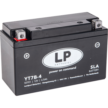 20338_0dqzK9iUfFUbFx LP GT7B-4 GEL-Motorradbatterie ersetzt DIN 50601, 50798, GEL12-7B-4 12V 6Ah