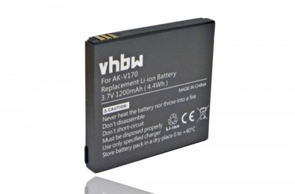 23750_0 Akku ersetzt Emporia AK-V170 1200mAh