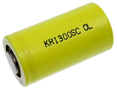 13307_0 BP SC1800H Sub-C 1.2V 1800mAh Ni-CD Flattop Hochtemperatur