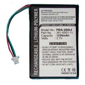 13849_0 Batterie compatible Garmin Nüvi 200, 205, 250, 5.2, 255 1250mAh