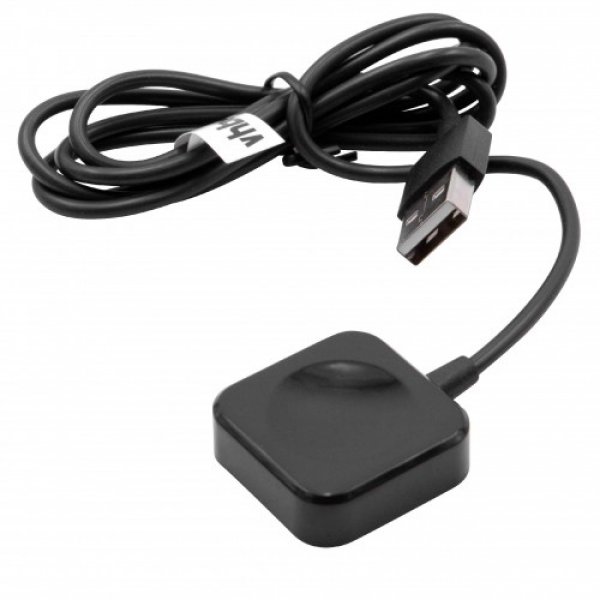 Câble de charge USB noir pour Apple Watch 1, 2, 3