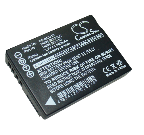 16894_0WuNhADyd8Fmbz Akku ersetzt Panasonic DMW-BCG10, DMW-BCG10E 890mAh