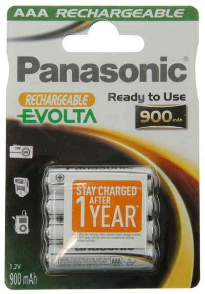 17067_0 Panasonic Evolta HHR-4XXE AAA Akkus 900mAh (Ready-to-Use)