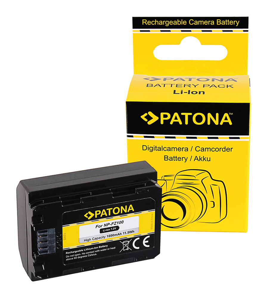 22598_051uV4oFbdLVuu Akku ersetzt Sony NP-FZ100 (NPFZ100.CE) 1600mAh