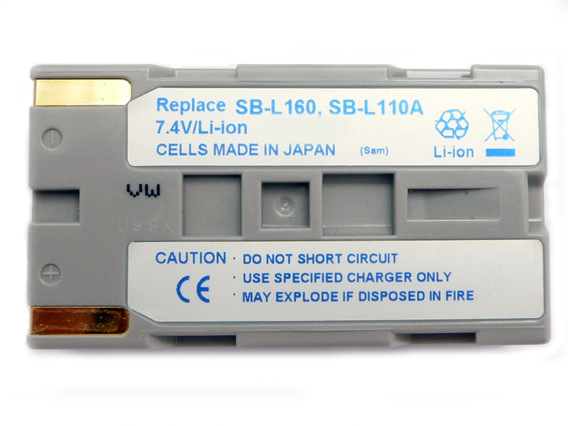 7239_0 Akku passend für Samsung SC-D20, VM-A110 2200mAh Grau