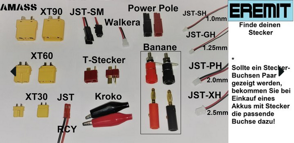 24854_1nc2D3JaFWHgqe Akku 502030, 052030 3.7V 250mAh Li-Polymer Kroko Stecker