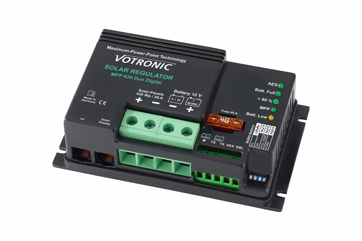 24206_06CkCknn8BgmWS Votronic 1725 Solar-Regler MPP 430 Duo Digital