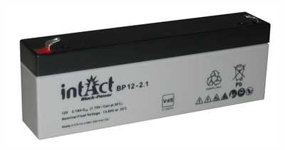 16207_0 Intact BP12-2.1 12V 2.2Ah remplace FG20201, LC-R122R2PG, MP2.2-12, NP2.3-12