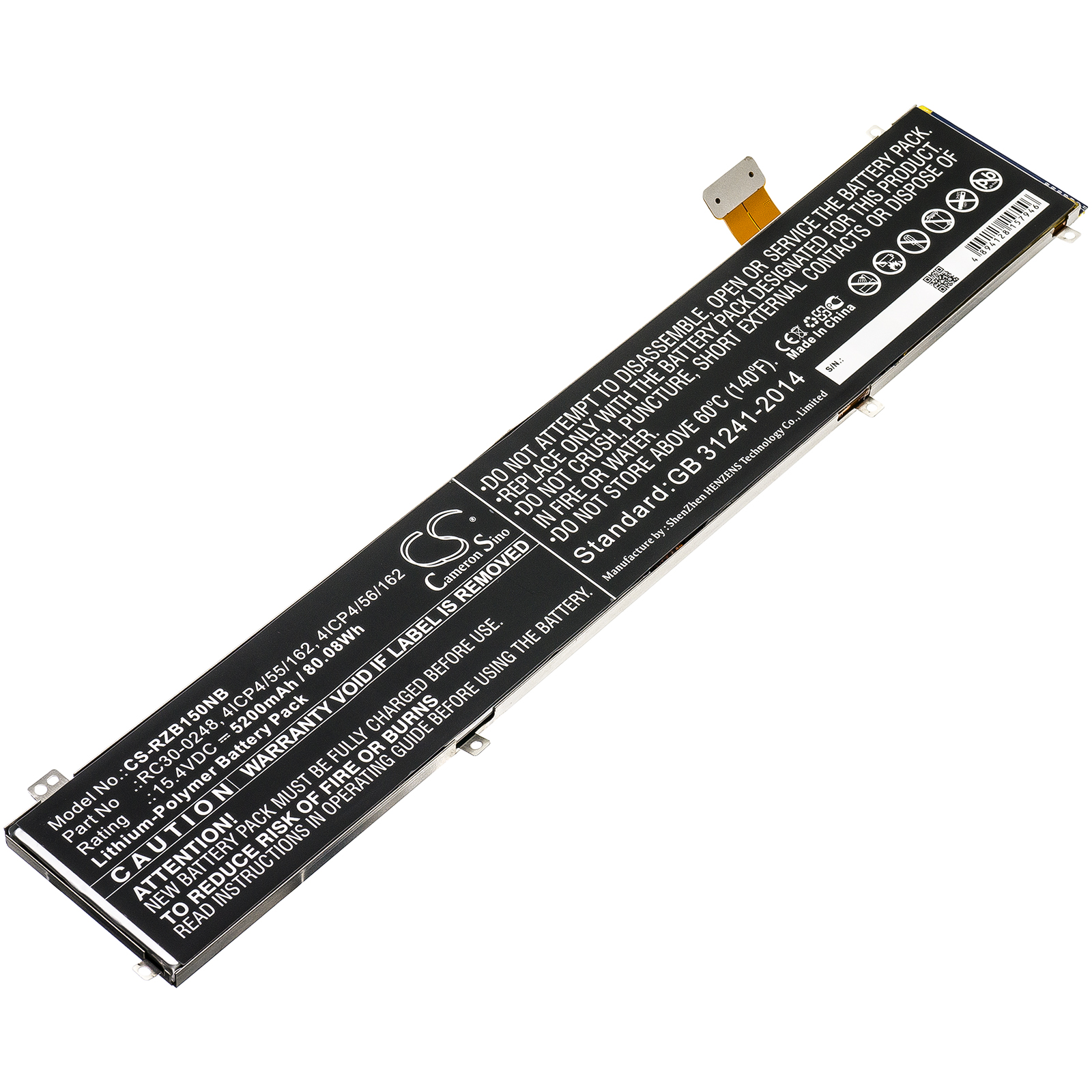 25171_0Qjaq9ogNz11uh Akku ersetzt Razer RC30-0248 passend für Blade 15 1070 GTX 2018, Geforce GTX