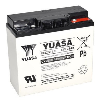 24319_0 Yuasa REC22-12I 12V 22Ah zyklische Blei-Akku